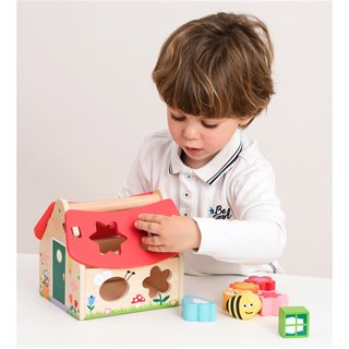 Shape sorting house